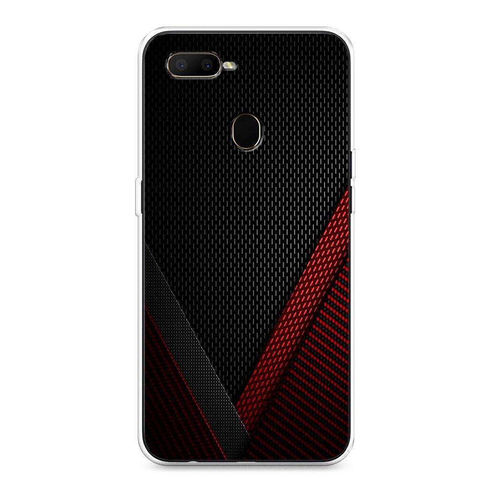 

Чехол Awog на Oppo A5s "Красный карбон", Разноцветный, 252350-3
