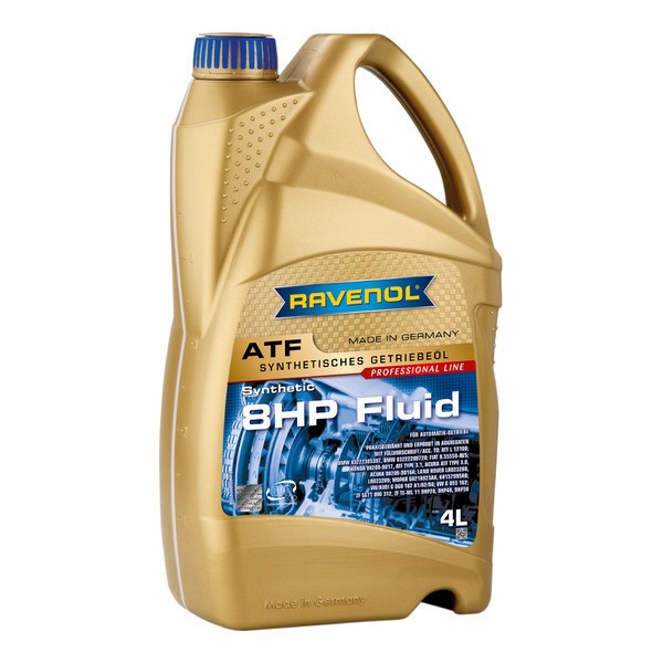 фото Масло трансмиссионное ravenol atf 8 hp fluid (4л) new ravenol^4014835719590 ravenol арт.