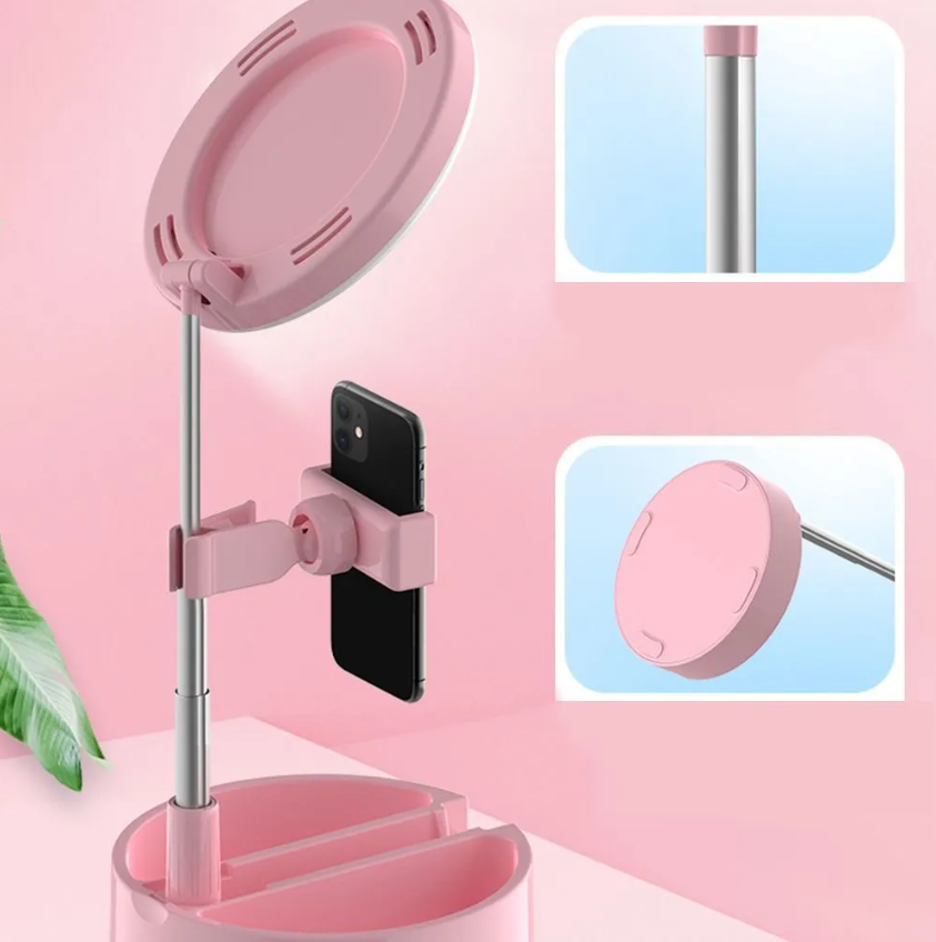 

Зеркало NoBrand Makeup G 3, Розовый, Makeup