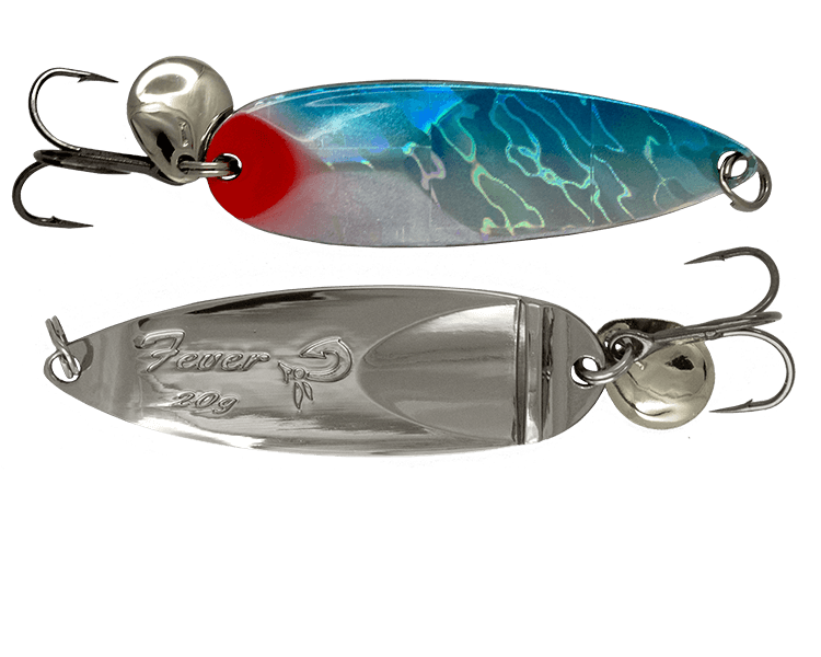 

Блесна колеблющаяся LureMax Fever 65мм., 20 г., 20, Silver eye, Серебристый, Fever