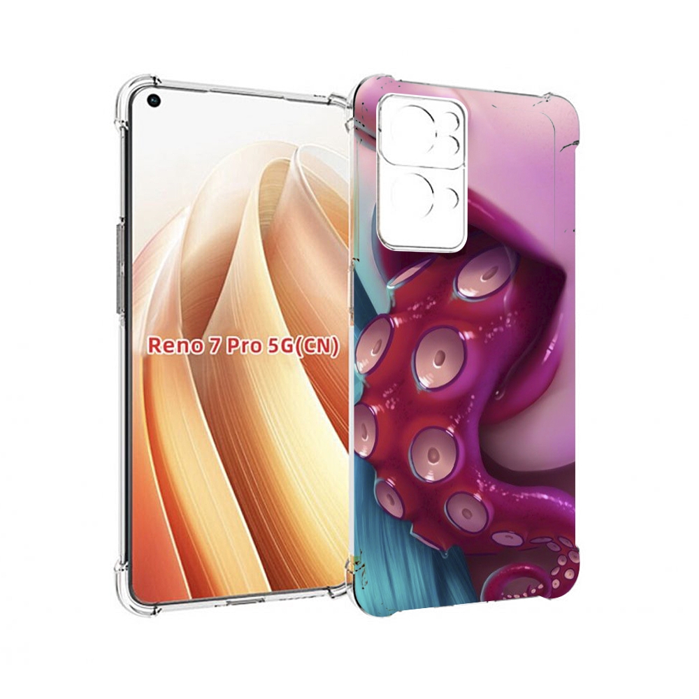 

Чехол MyPads девушка с щупальцой женский для OPPO Reno7 Pro 5G, Прозрачный, Tocco