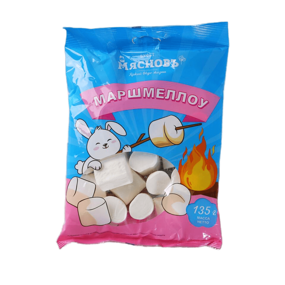 

Маршмеллоу МясновЪ БУФЕТ для десертов 135 г