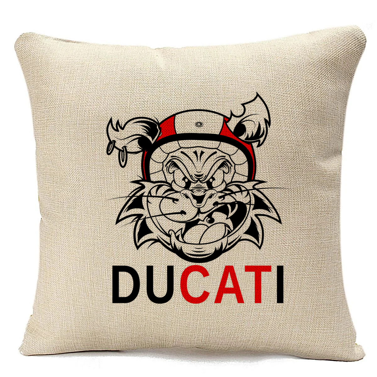 фото Подушка бежевая coolpodarok ducati