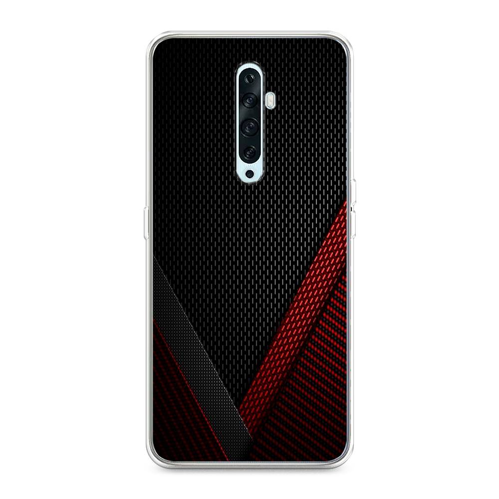 

Чехол Awog на Oppo Reno 2Z "Красный карбон", Разноцветный, 251850-3