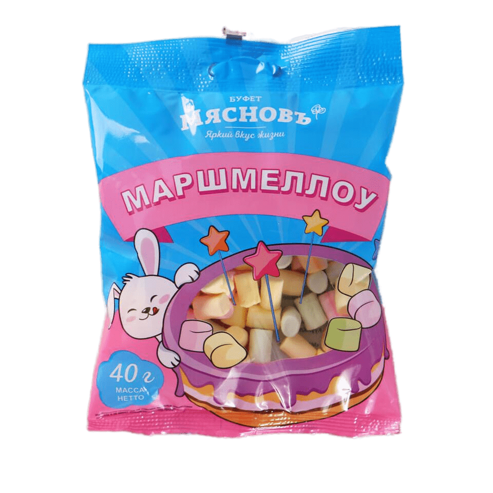 

Маршмеллоу МясновЪ БУФЕТ для какао и десертов 40 г