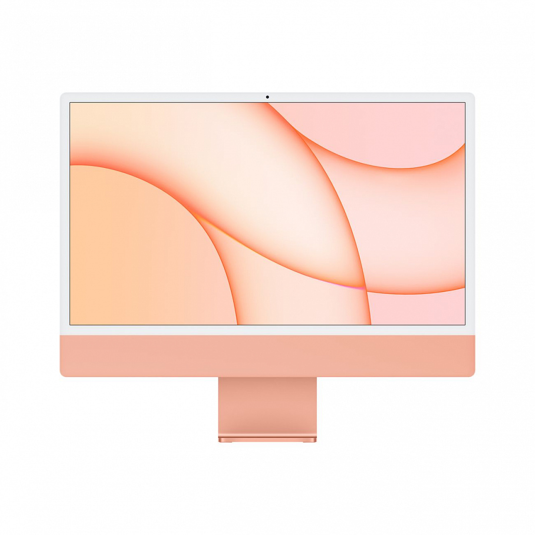 фото Моноблок apple imac 24 retina 4,5k m1 (8c cpu, 8c gpu) 8/1024 гб ssd z132000bn оранжевый