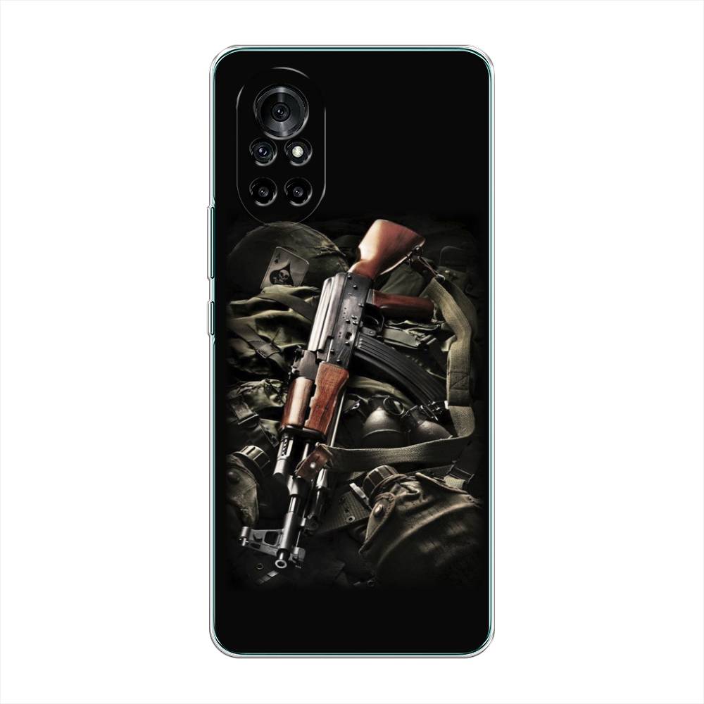 

Чехол Awog на Honor V40 Lite "Автомат", Разноцветный, 6105150-5