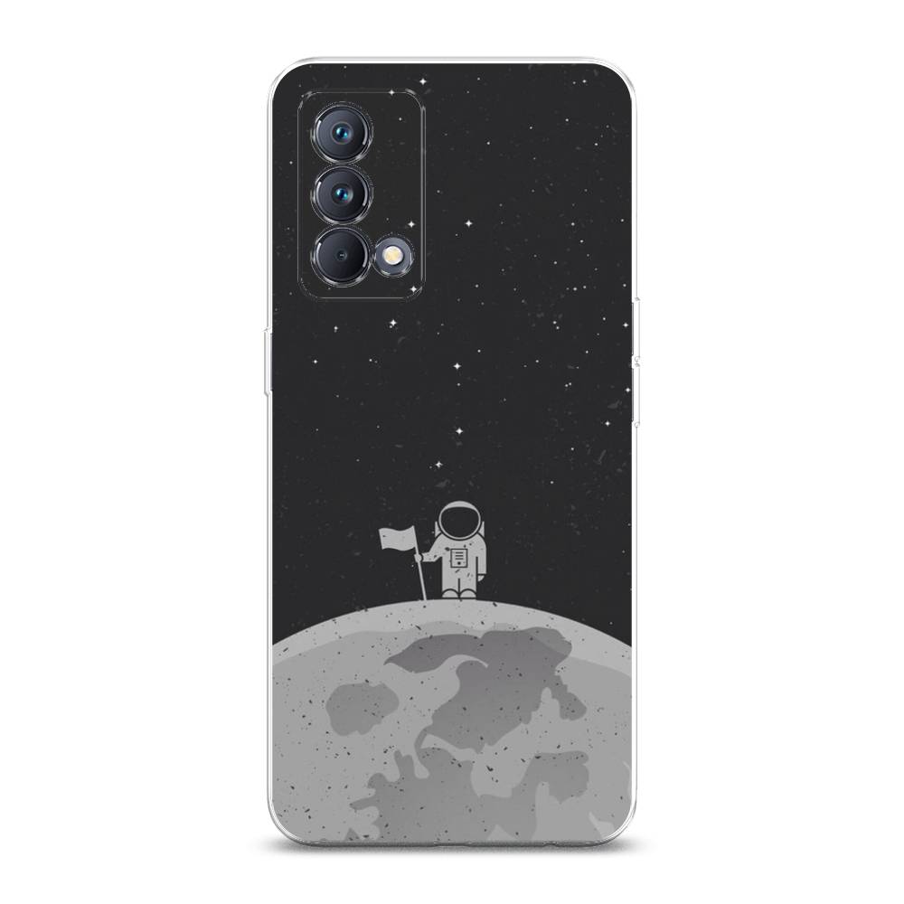 

Чехол Awog на Realme GT Master Edition "Первый на Луне", Разноцветный, 2510450-4