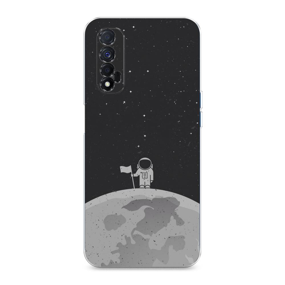 

Чехол Awog на Realme Narzo 30 4G "Первый на Луне", 257650-4