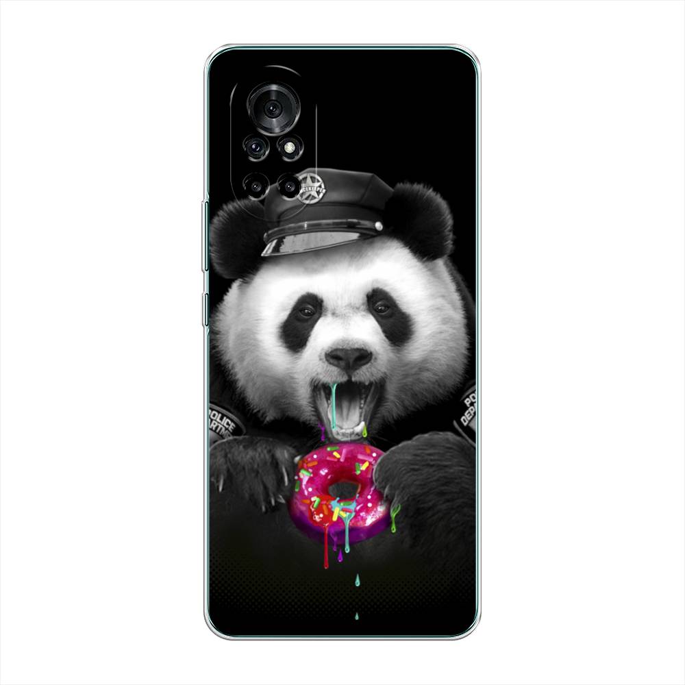 

Чехол Awog на Honor V40 Lite "Панда police", Разноцветный, 6105150-2