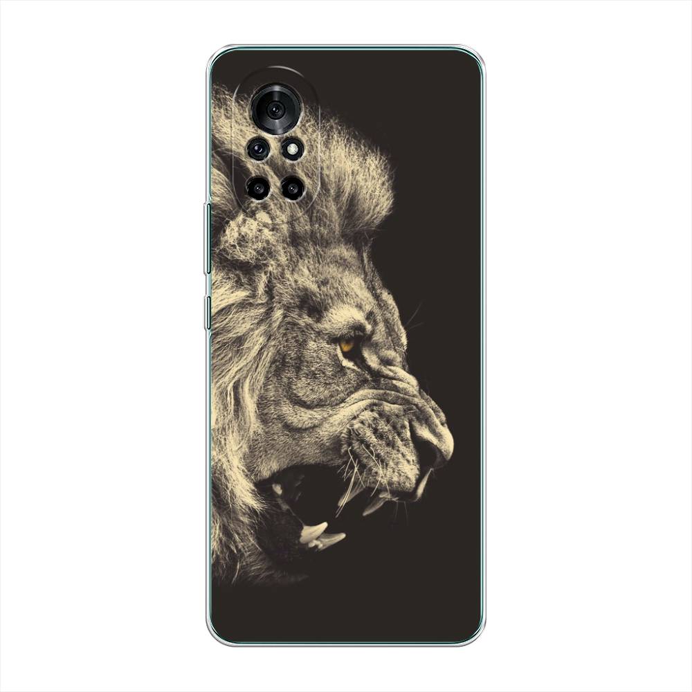 

Чехол Awog на Honor V40 Lite "Львиный рык 2", Разноцветный, 6105150-1