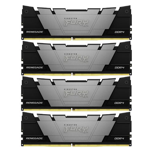 Оперативная память Kingston Fury Renegade Black KF432C16RB2K4/32 DDR4 - 4x 8ГБ 3200МГц, D