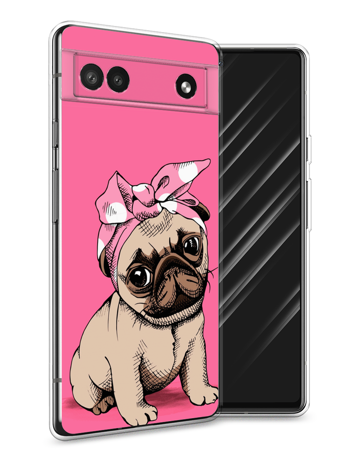 

Чехол Awog на Google Pixel 6A "Dog Pin-Up", Разноцветный, 271150-2