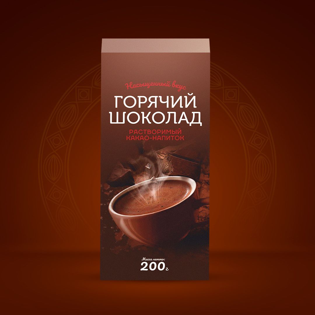 Горячий шоколад растворимый Cacao Barry шоу-бокс 200 г, 20 г * 10 шт Россия