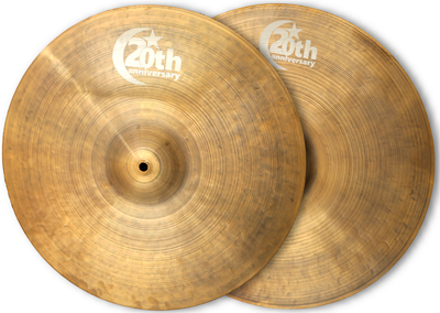 фото Тарелки bosphorus 20th anniversary hi-hat 20th14hh bosphorus cymbals