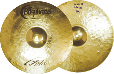 

Тарелки Bosphorus Gold Hi-Hat G13HH