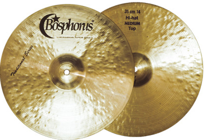 фото Тарелки bosphorus traditional hi-hat bright t13hhb bosphorus cymbals