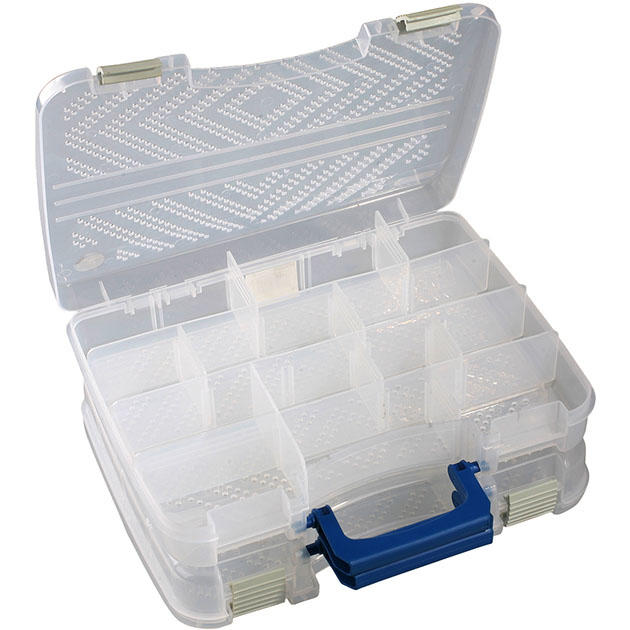 

Бокс рыболова Mikado UAC-C001H 28x22x12 см, Прозрачный