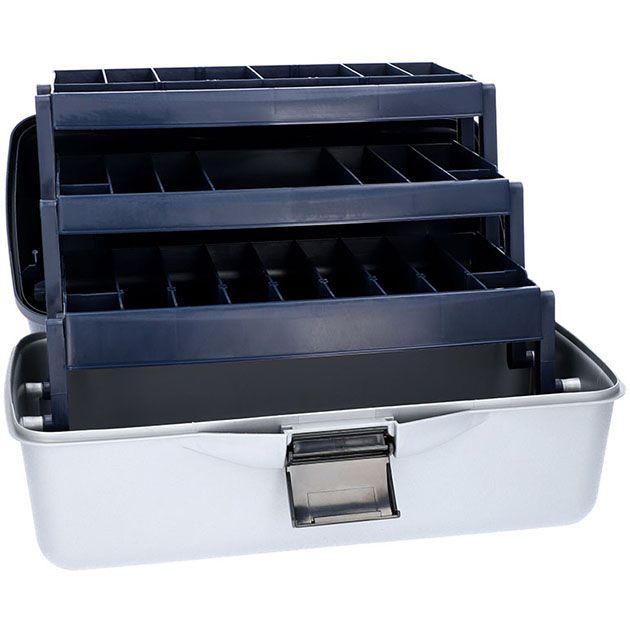 

Бокс рыболова Mikado UAC-H416 40x22x21 см, Голубой;синий
