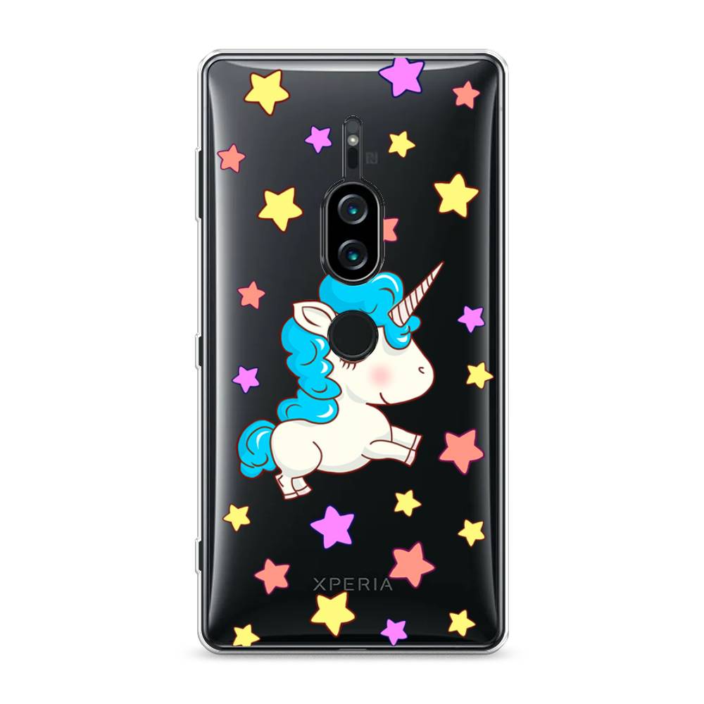 

Силиконовый чехол "Звездный единорог" на Sony Xperia XZ2 Premium, 53350-2