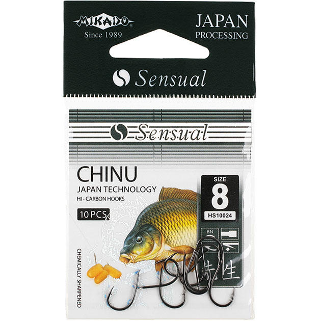 Рыболовные крючки Mikado Sensual Chinu №10 BN 10 шт