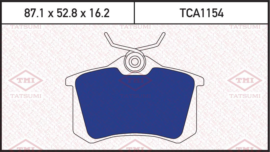 

Тормозные Колодки Tatsumi TCA1154