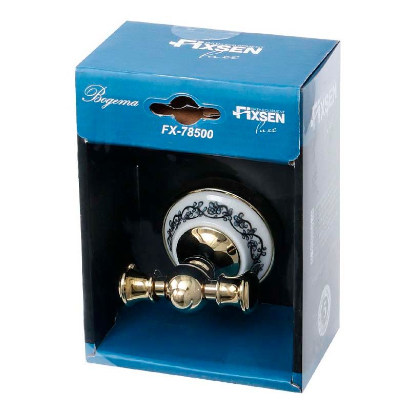 

Крючок двойной Fixsen Bohema Gold, Золотистый