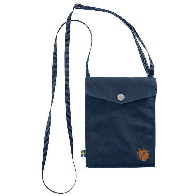 фото Сумка мужская fjallraven pocket синяя