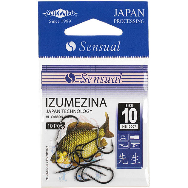 фото Рыболовные крючки mikado sensual izumezina №10 bn 10 шт