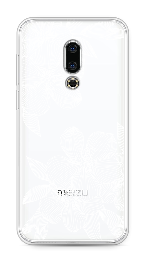 

Чехол на Meizu 16th "Крокус", Белый;прозрачный, 72750-1
