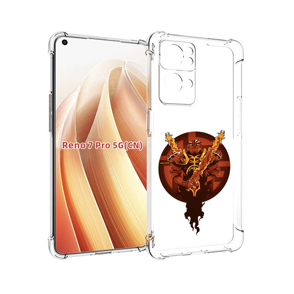 

Чехол MyPads ember spirit для OPPO Reno7 Pro 5G, Прозрачный, Tocco