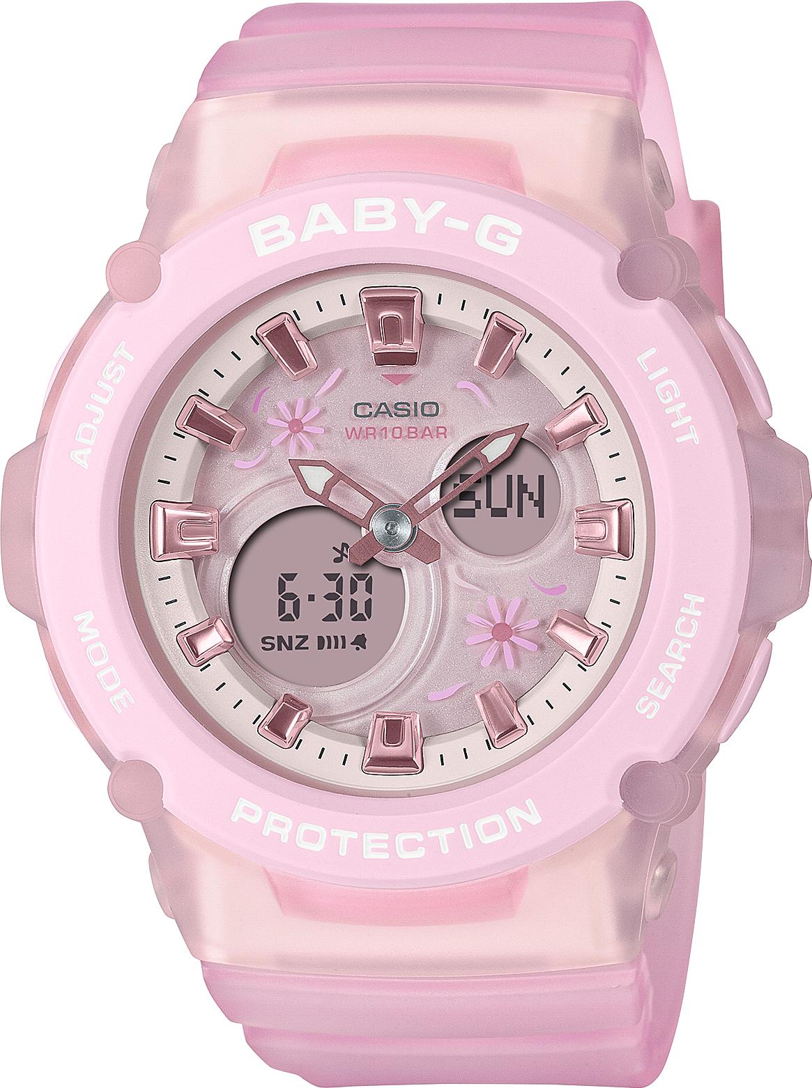 фото Наручные часы casio bga-270fl-4a