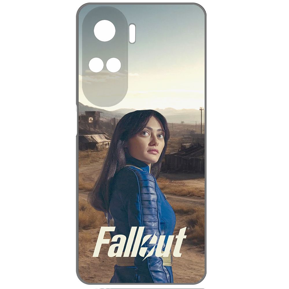 

Чехол-накладка Krutoff Soft Case Фоллаут (Fallout) - Люси в пустошах для Honor 90 Lite