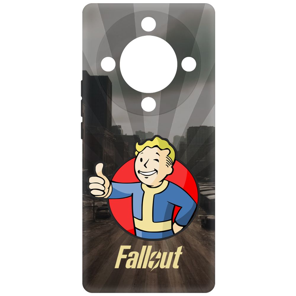 

Чехол-накладка Krutoff Soft Case Фоллаут (Fallout) - Волт-бой для Honor Magic 5 Lite