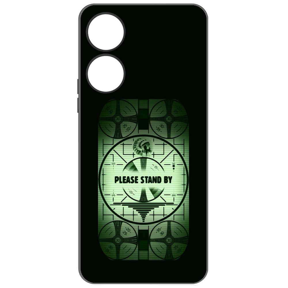 

Чехол-накладка Krutoff Soft Case Фоллаут (Fallout)-Пожалуйста, подождите для Honor X5 Plus
