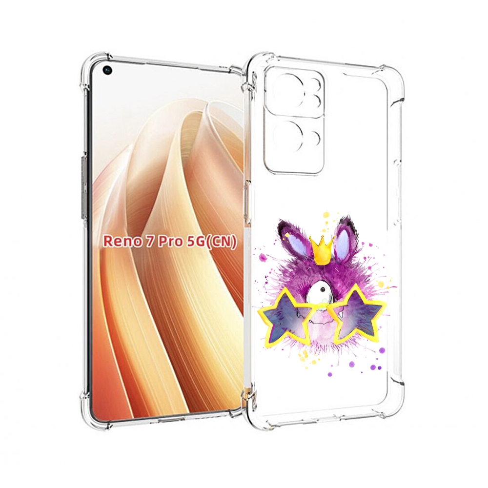 

Чехол MyPads Шуршуля для OPPO Reno7 Pro 5G, Прозрачный, Tocco