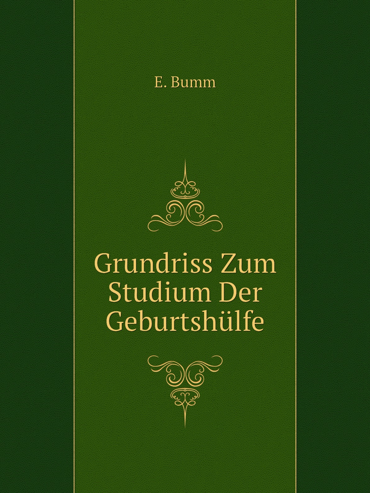 

Grundriss Zum Studium Der Geburtshulfe