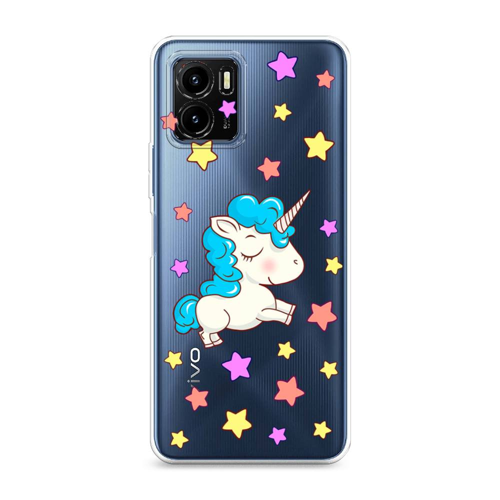 

Чехол Awog на Vivo Y15s "Звездный единорог", Разноцветный, 265650-2