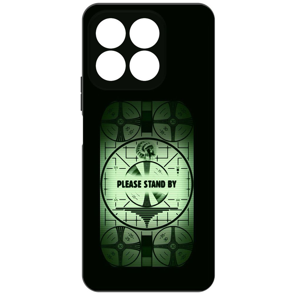 

Чехол-накладка Krutoff Soft Case Фоллаут (Fallout) - Пожалуйста, подождите для Honor X8b