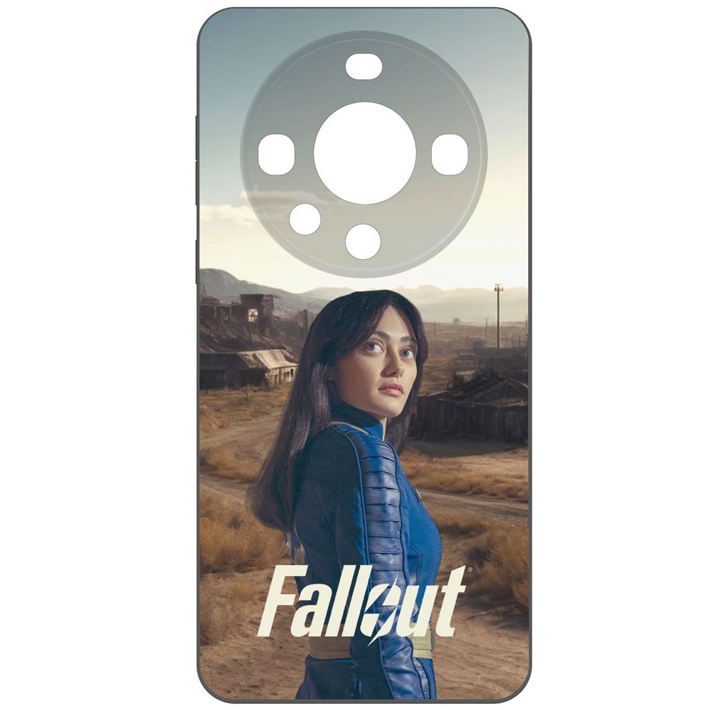 

Чехол-накладка Krutoff Soft Case Фоллаут (Fallout) -Люси в пустошах для Huawei Mate 60 Pro