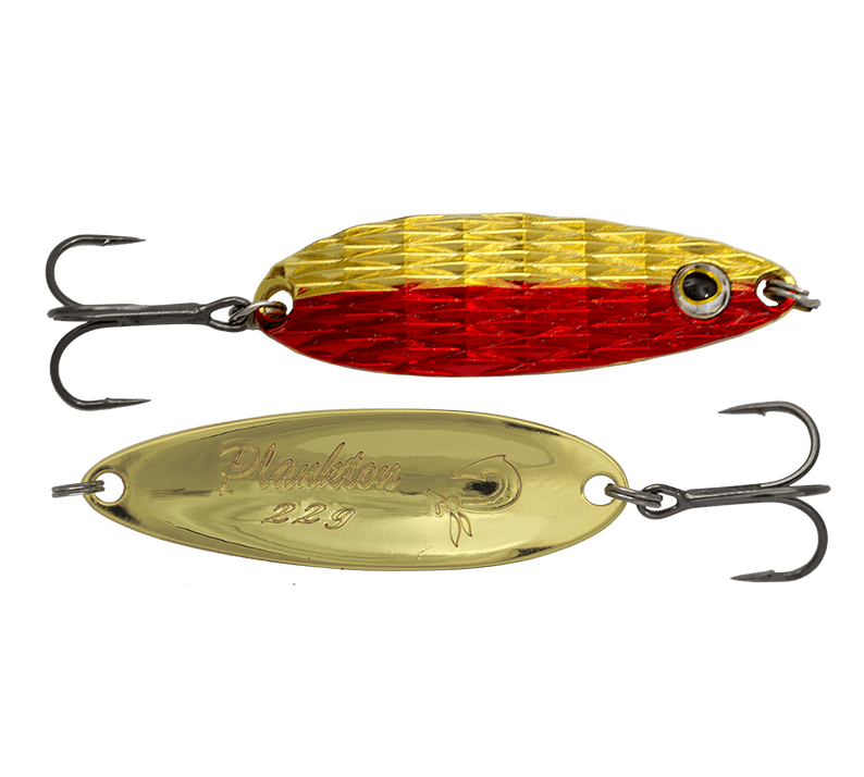 

Блесна колеблющаяся LureMax Plankton 64мм., 18 г., 39, White eye, Золотистый, LSPL64-39