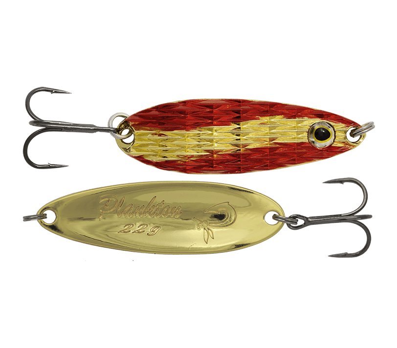 

Блесна колеблющаяся LureMax Plankton 75мм., 26 г., 36, White eye, Золотистый, LSPL75-36