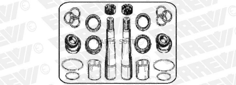 Ремкомплект Шкворней (С Подшипниками) ERREVI 711779