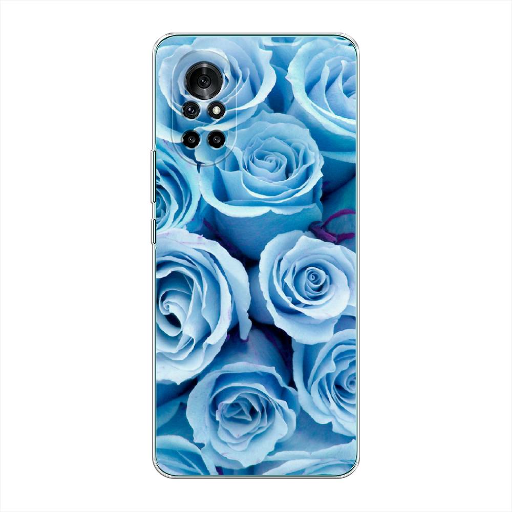 

Чехол Awog на Honor V40 Lite "Лазурные розы", Разноцветный, 6105150-8