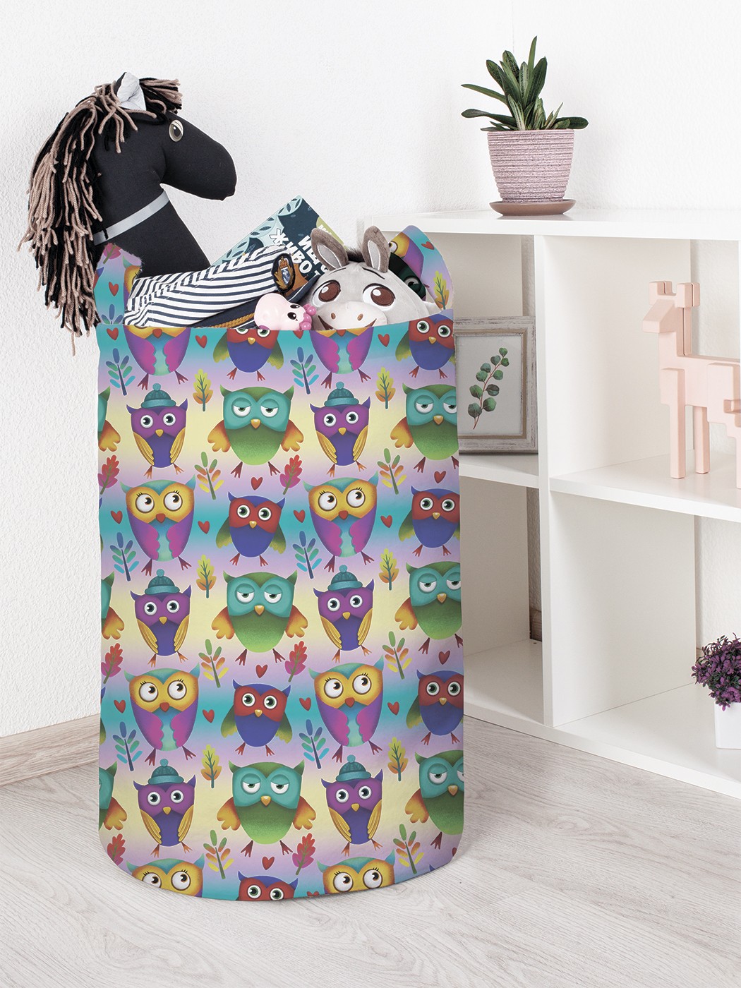 

Корзина для игрушек JoyArty 40x60 см toba_378652_L, Фиолетовый