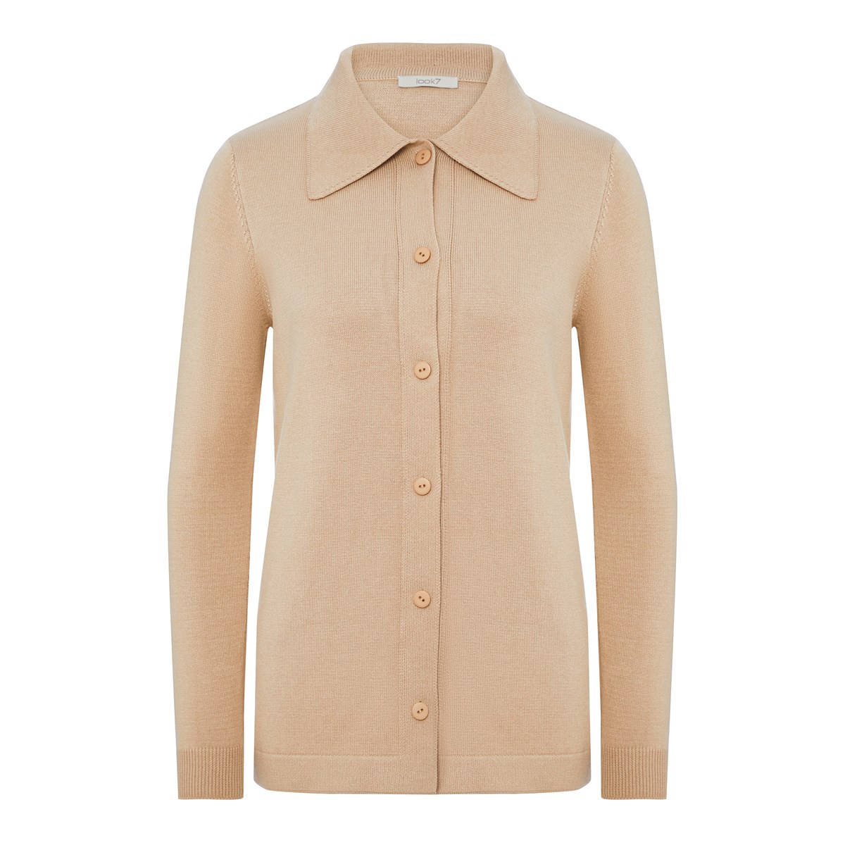 

Кардиган женский Look7 44887 бежевый S/M, 44887