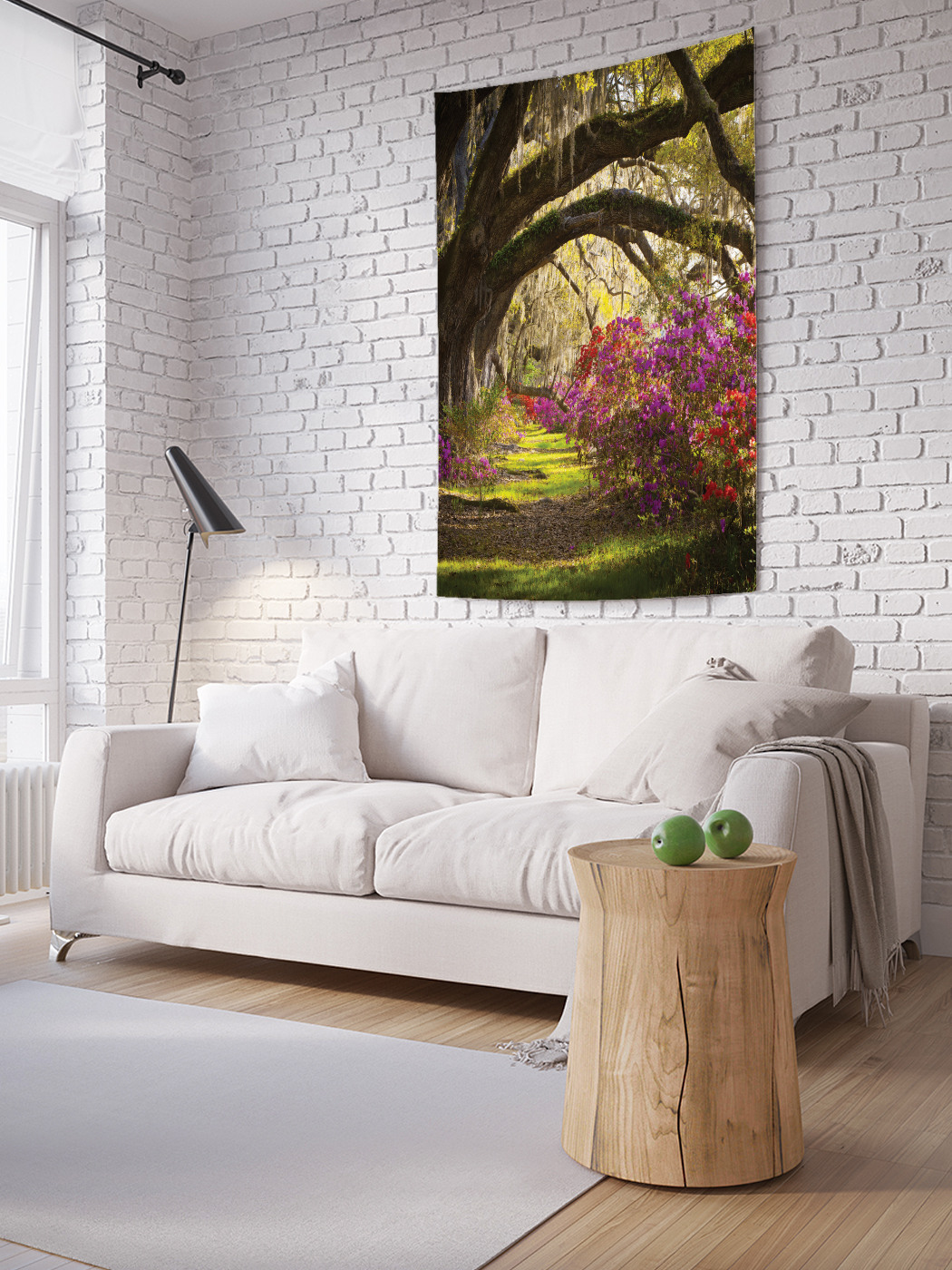 

Вертикальное фотопанно на стену JoyArty Волшебный сад 100x150 см, Волшебный сад