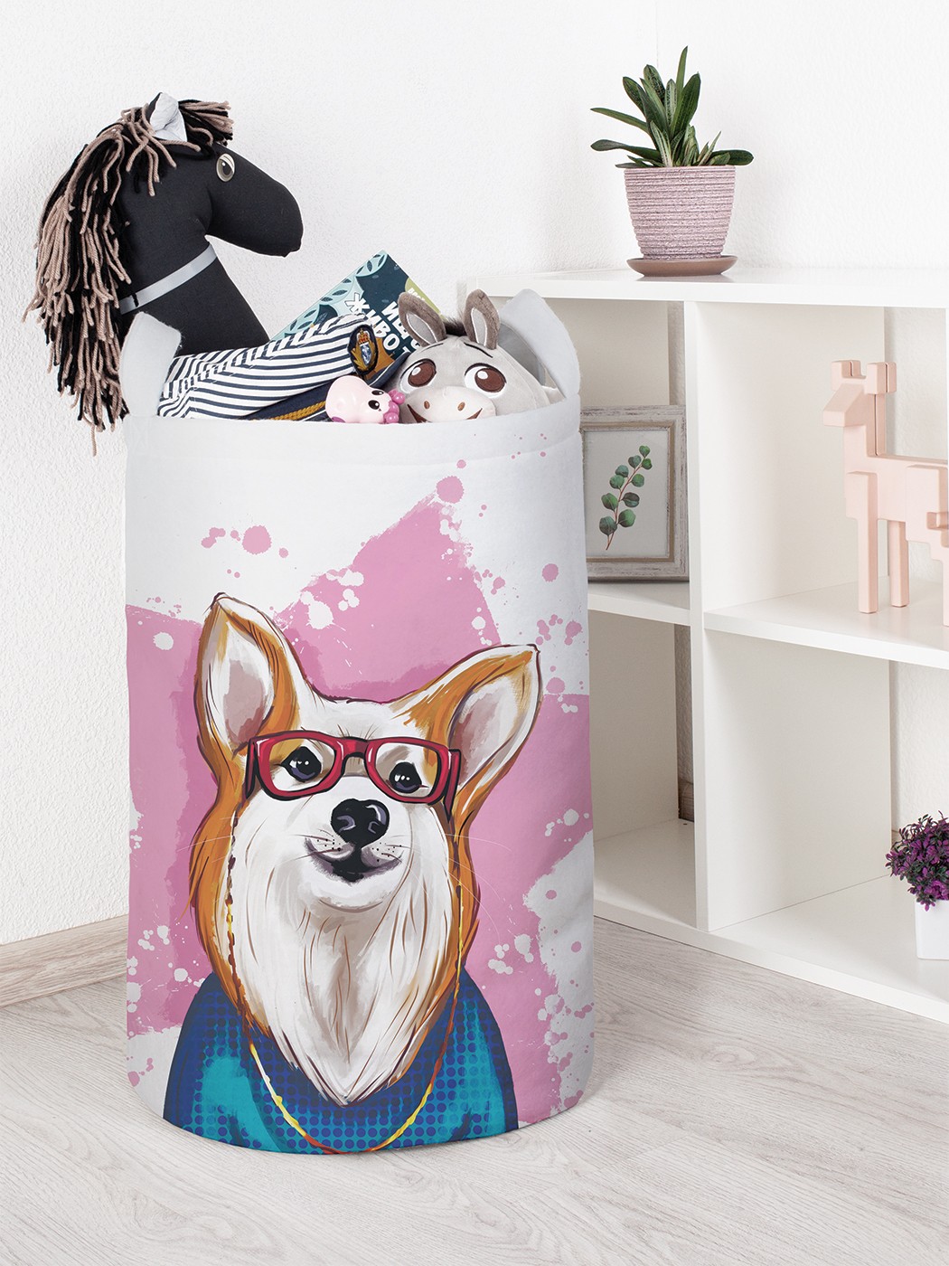 

Корзина для игрушек JoyArty 40x60 см toba_385294_L, Разноцветный