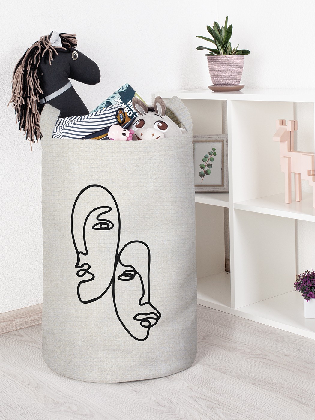 

Корзина для игрушек JoyArty 40x60 см toba_385283_L, Бежевый