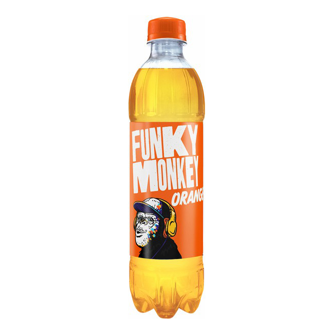 

Газированный напиток Funky Monkey orange 500 мл